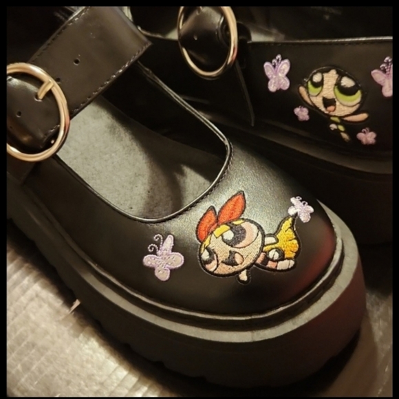 Dolls Kill Shoes Dolls Kill X The Powerpuff Girls Platform Mary